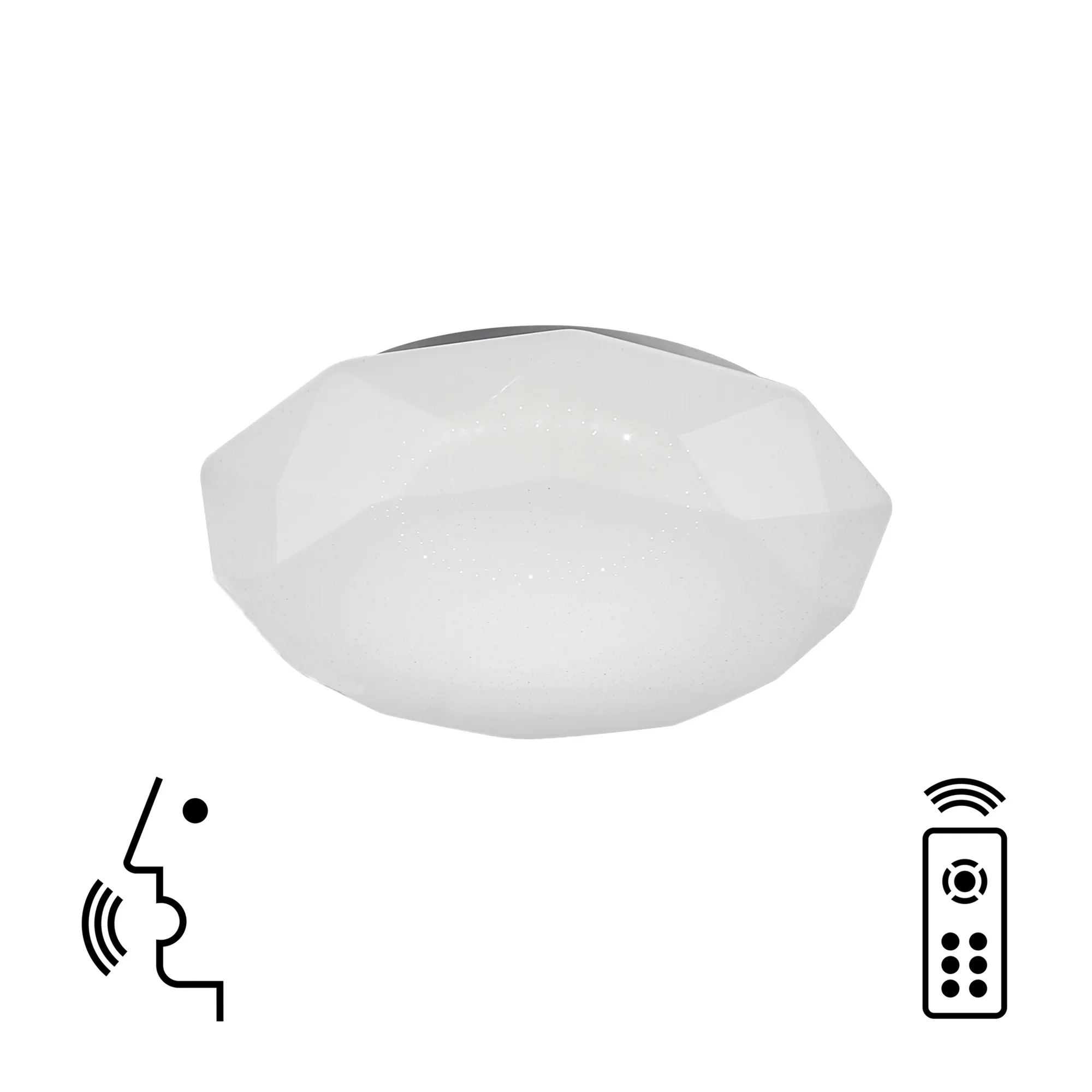 Diamante Smart Ceiling Lights Mantra Fusion Flush Fittings Diamante Smart Ceiling Lights Mantra Fusion Flush Fittings